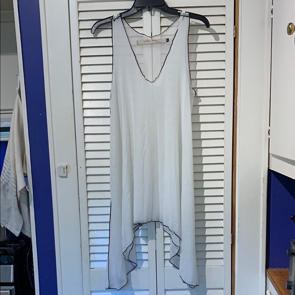 Cynthia Ashby sleeveless tunic/vest